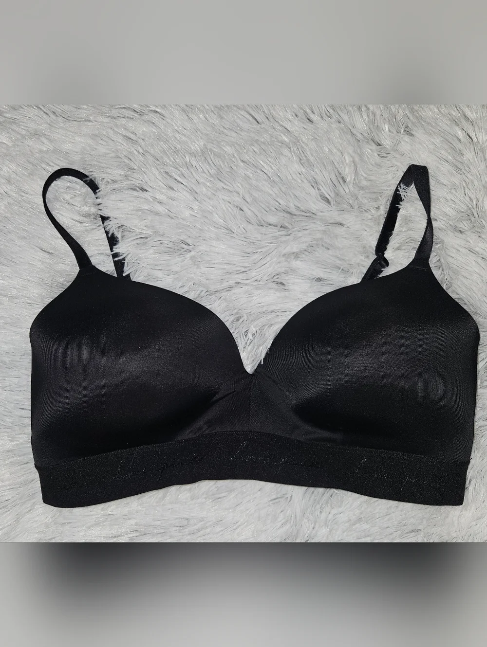 Victoria’s Secret PINK Wear Everywhere Wireless Lightly Lined Bra Black 36D
